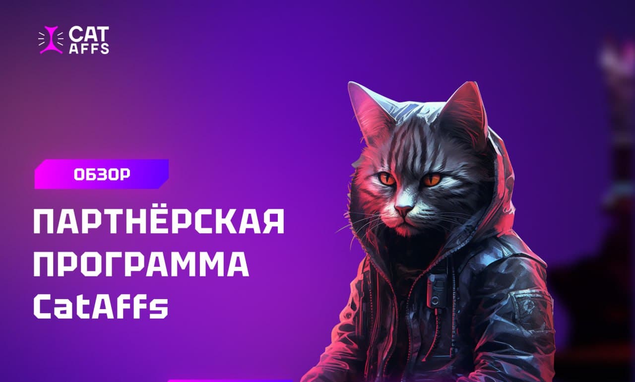 Партнерська програма CatAffs: переваги, умови та огляд кабінету